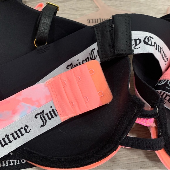 NWT Juicy Couture Tie Dye 2 Pack Bra Set - Picture 2 of 3